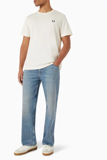 Crew Neck T-shirt in Cotton