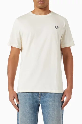 Crew Neck T-shirt in Cotton