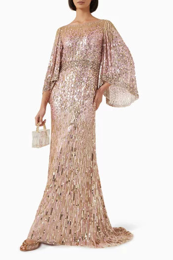 Ines Sequin-embellished Gown