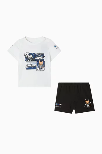 طقم تي شيرت إسنشالز قطن