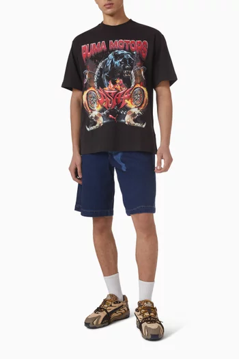 تي شيرت موتورز قطن بوما × آيساب روكي