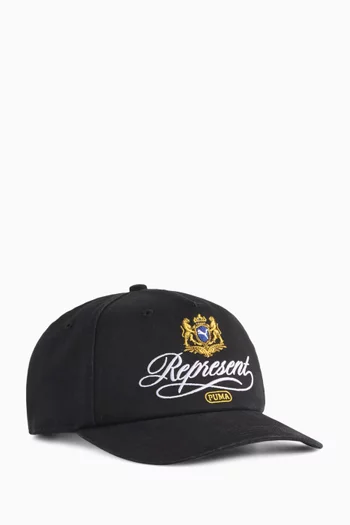 كاب بيسبول قطن بوما × ريبريزنت