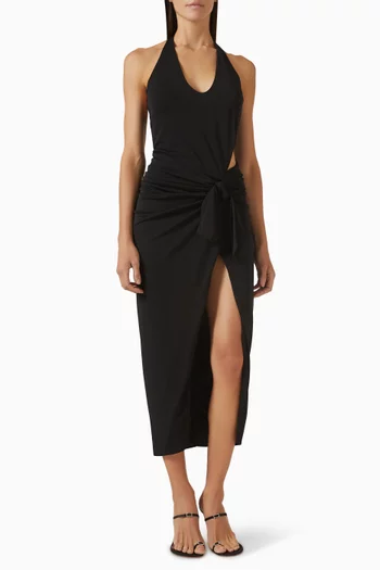 Kai Cut-out Dress in Jersey