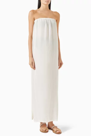 Geometric Slit Maxi Dress