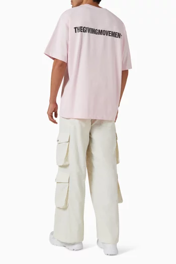 Oversized T-shirt in Cotton-jersey