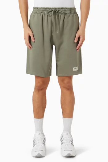 Lounge Shorts in Organic Cotton-blend