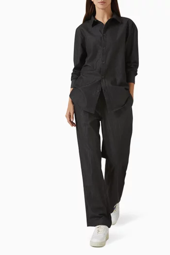 قميص شامبراي دينم