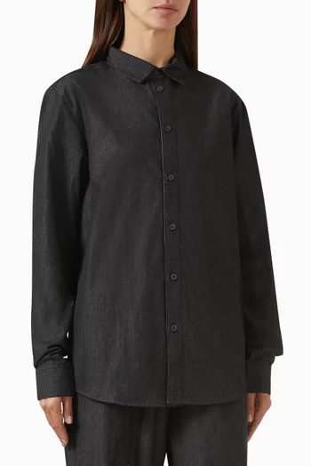 قميص شامبراي دينم