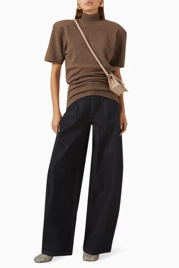 The Castagna Top in Wool-cashmere Knit