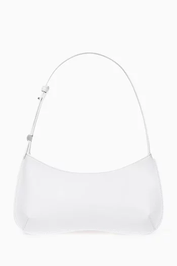 حقيبة كتف لو بيسو بسحّاب جلد