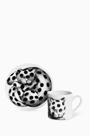 High Fidelity A Pois Coffee Cup in Porcelain