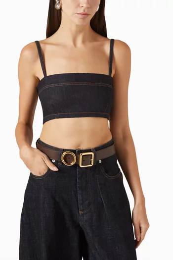 La Ceinture Regalo Belt in Leather