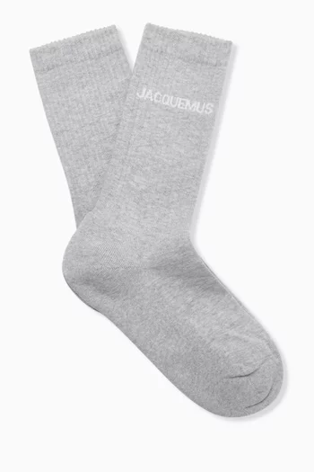 Les Chaussettes Socks in Organic-cotton Blend