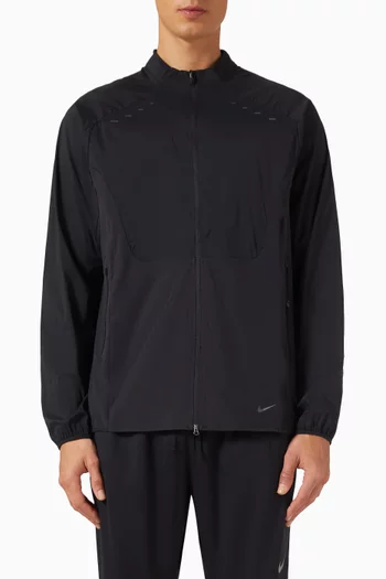 Lightweight Running Jacket in Stretch Nylon