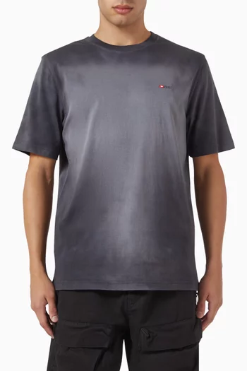 Micro-logo T-shirt in Cotton