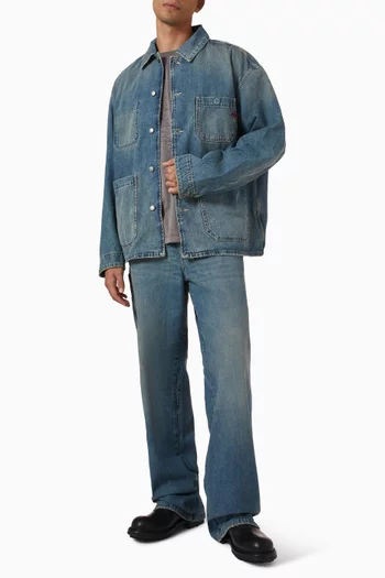 جاكيت بتصميم عملي دينم