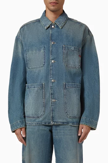 جاكيت بتصميم عملي دينم