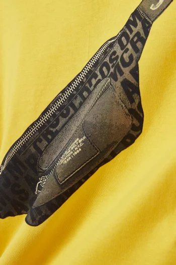 Snapshot Short-sleeve T-shirt in Cotton