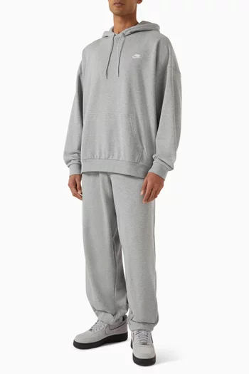 Club Oversized Hoodie in French Terry Fleece
