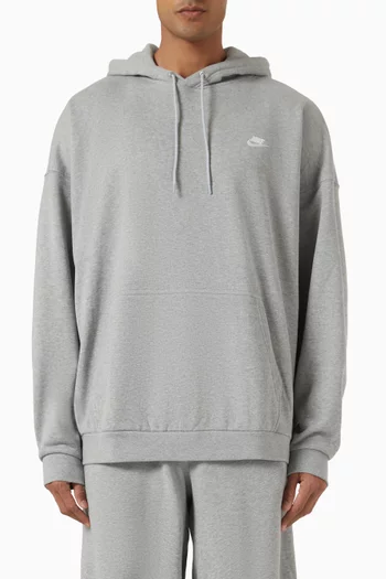 Club Oversized Hoodie in French Terry Fleece