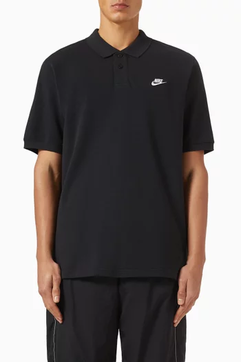 Club Polo Shirt in Cotton Pique