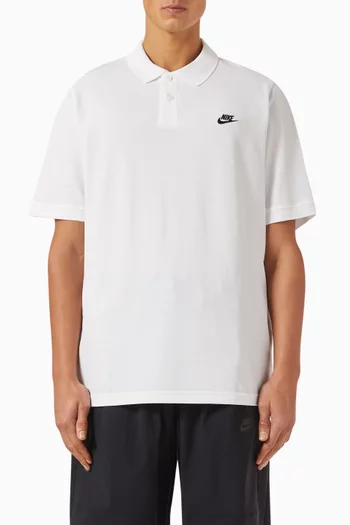 Club Polo Shirt in Cotton Pique