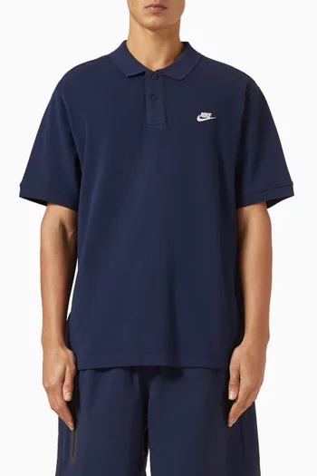 Club Polo Shirt in Cotton-piqué