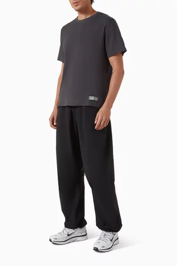 Logo Label T-shirt in Cotton