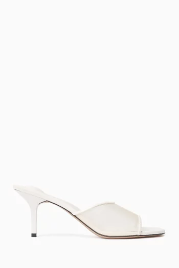 حذاء مفتوح كوبيستو بكعب 70 مم قماش شبكي