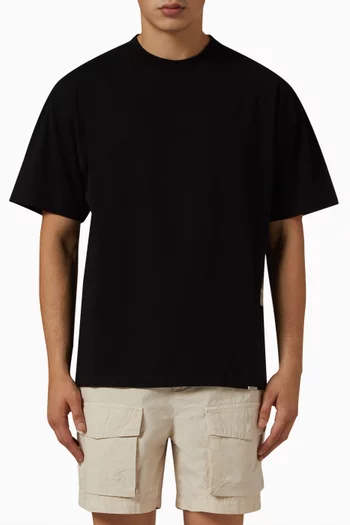 Intial Oversized T-shirt in Cotton