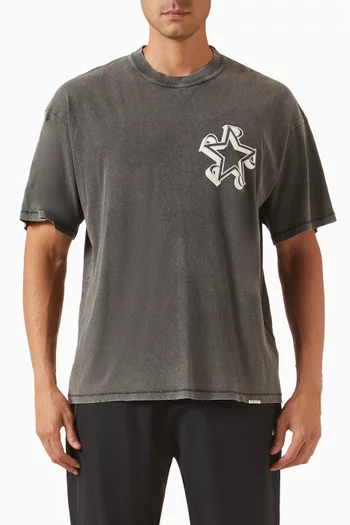 Initial Star T-shirt in Cotton