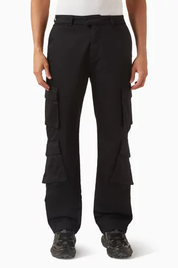 Cargo Pants in Cotton-canvas