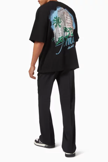 Hotel Oversized T-shirt in Cotton