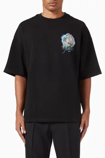 Hotel Oversized T-shirt in Cotton
