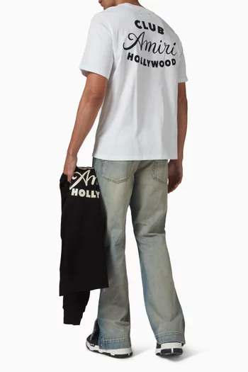 Club Amiri T-shirt in Cotton