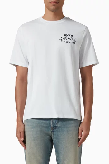 Club Amiri T-shirt in Cotton