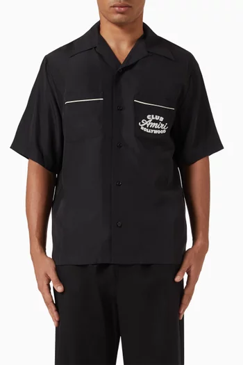 Club Amiri Camp Shirt in Modal-blend