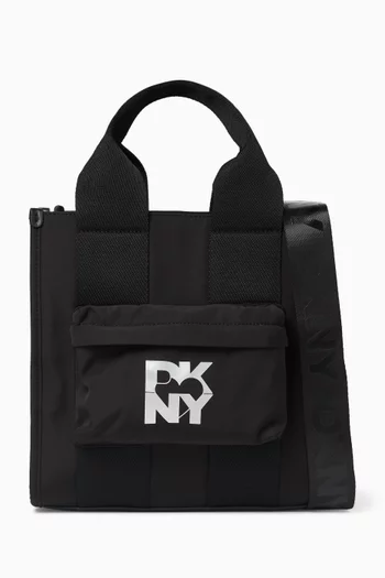 Logo Crossbody Bag in Canvas