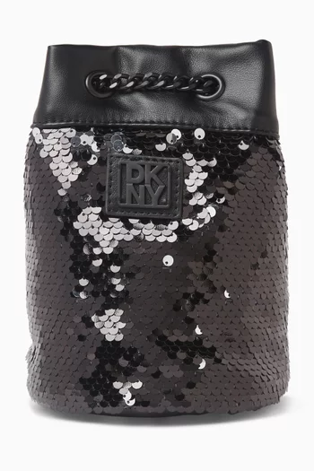 Sequins Bucket Bag