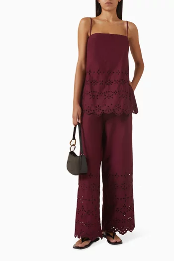 Broderie Anglaise Top
