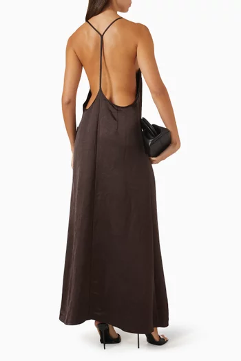 Vision Open-back Dress