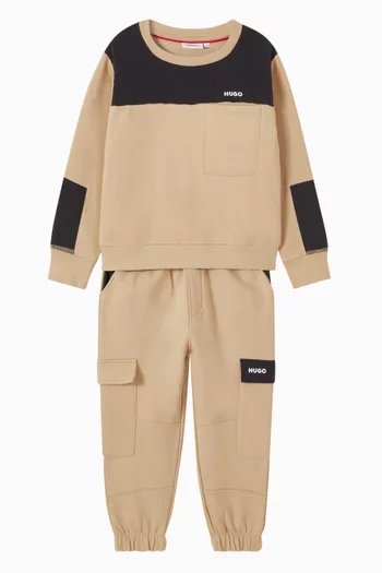 Cargo Sweatpants in Cotton