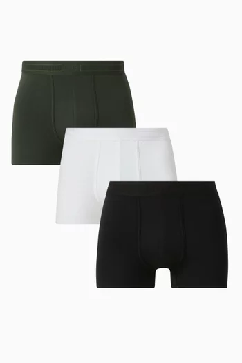 طقم سروال داخلي تينسيل مودال مطاطي، 3 قطع