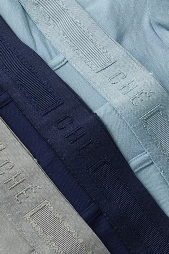 طقم سروال داخلي مودال مطاطي، 3 قطع