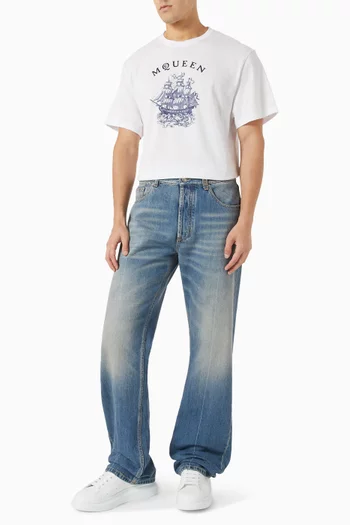Sailor Tattoo T-shirt in Cotton