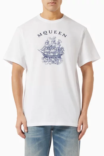 Sailor Tattoo T-shirt in Cotton