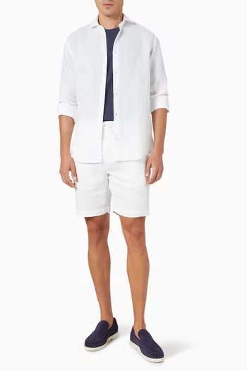 Dinis T-shirt in Cotton & Linen