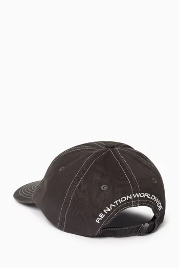 Monogram Cap in Cotton