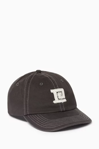 Monogram Cap in Cotton