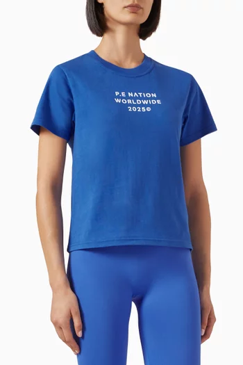 تي شيرت قطن مضغوط